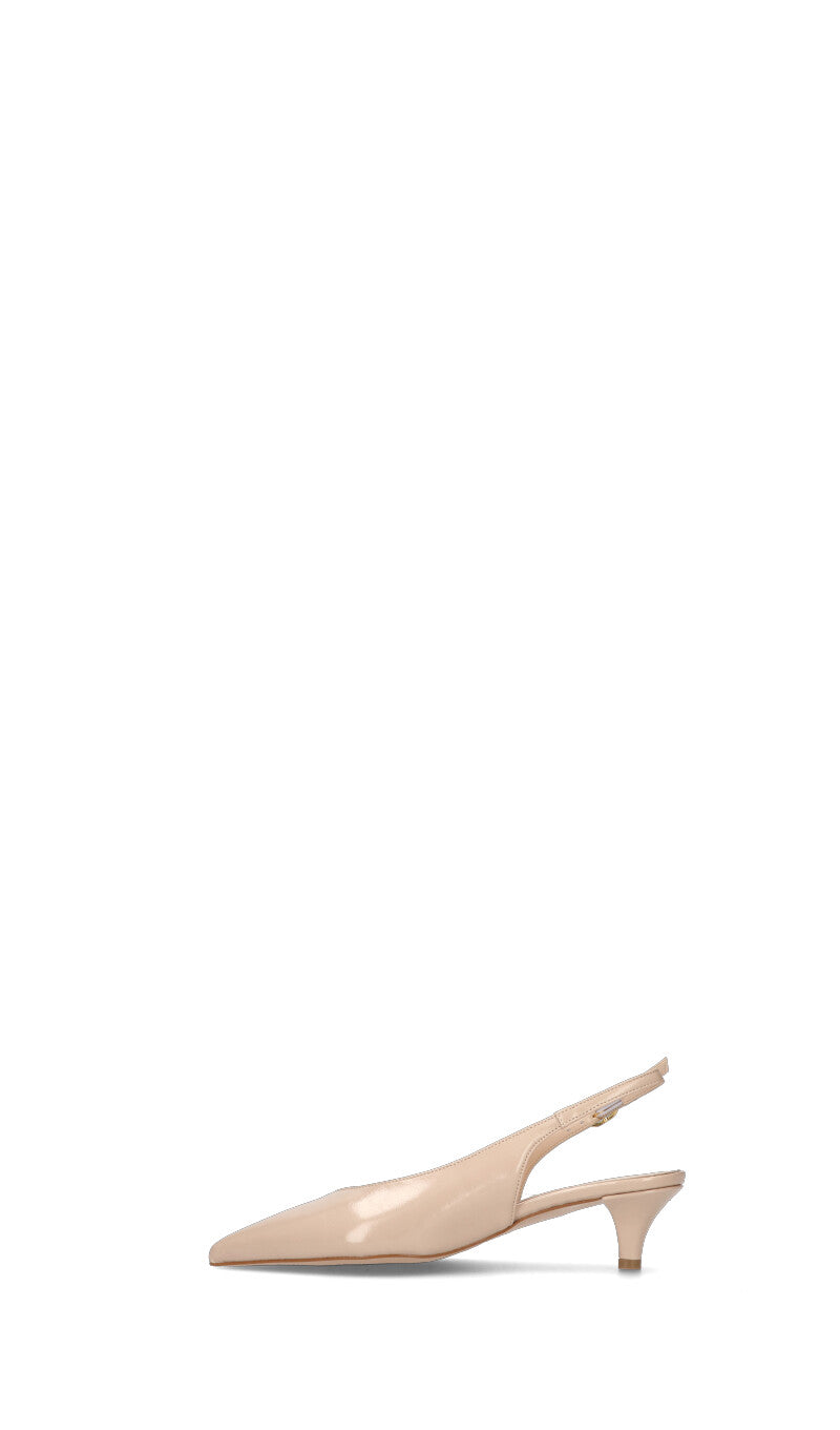 PHIL MELVIS Slingback donna sabbia in pelle