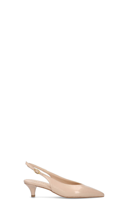 PHIL MELVIS Slingback donna sabbia in pelle