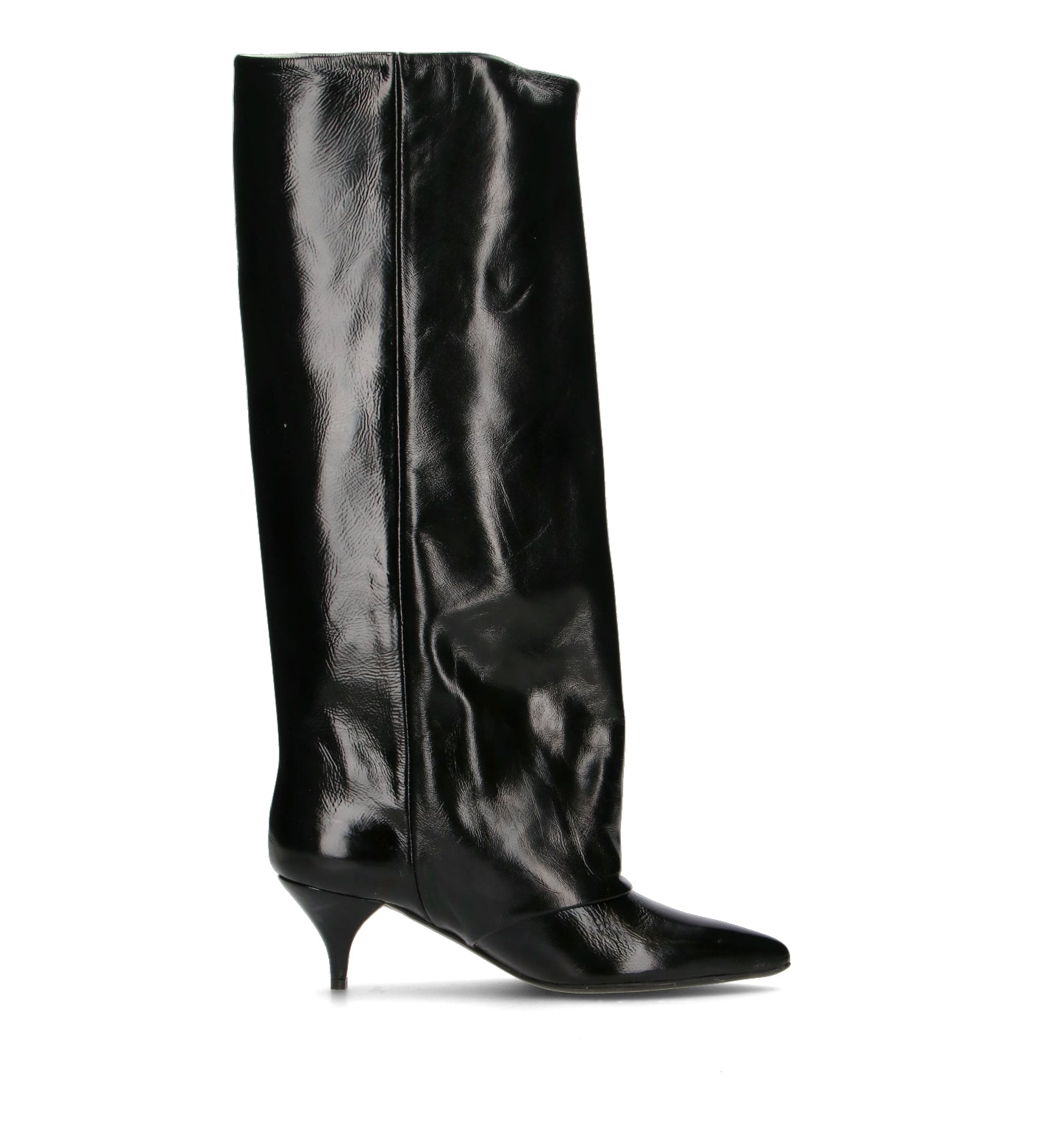 PHIL MELVIS Stivale donna nero in pelle