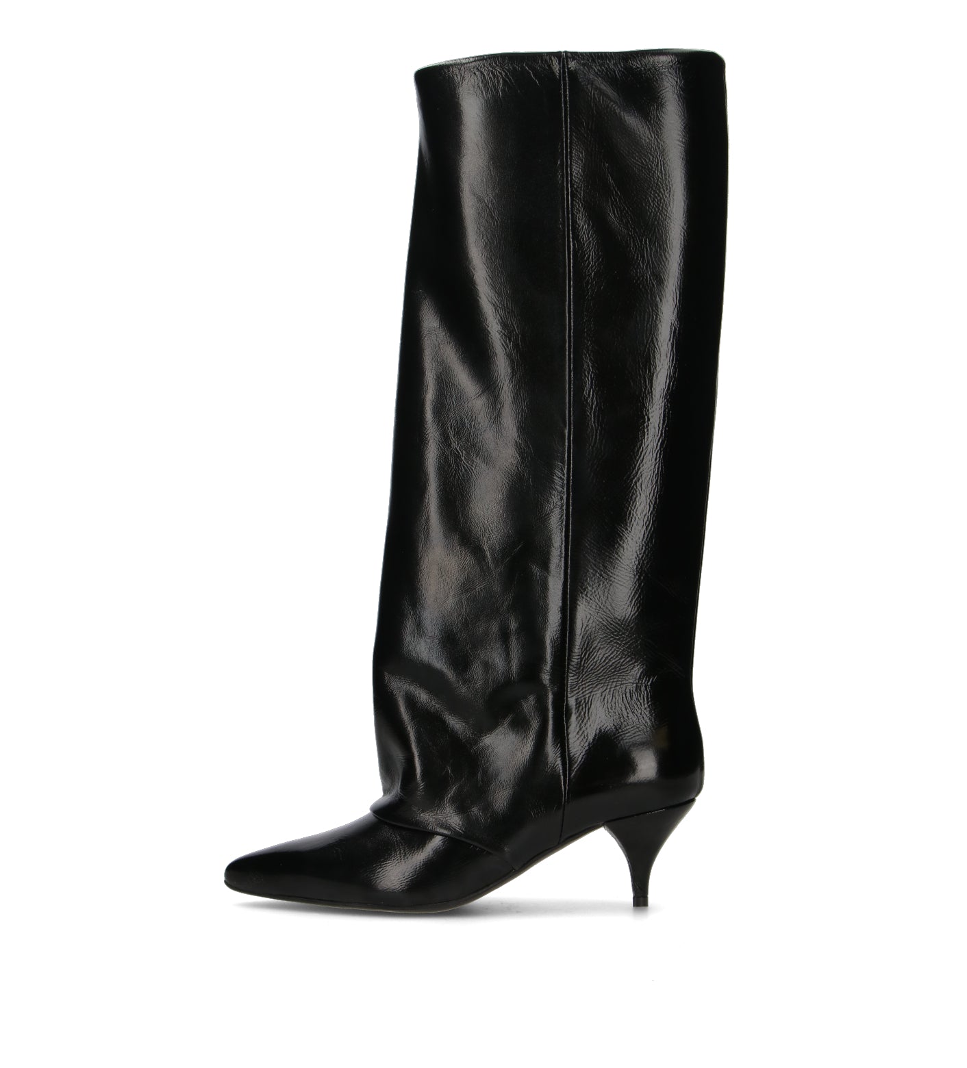 PHIL MELVIS Stivale donna nero in pelle