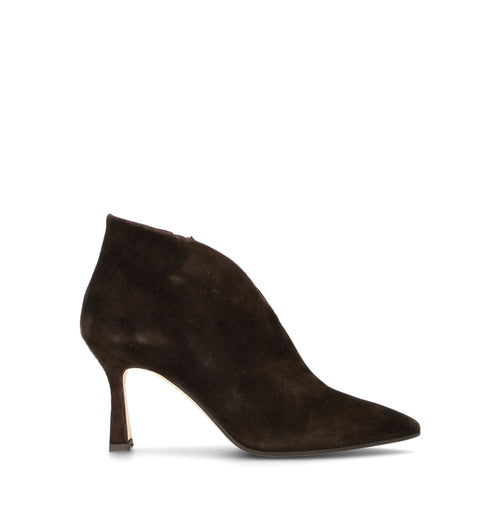PHIL MELVIS Tronchetto donna testa di moro in suede