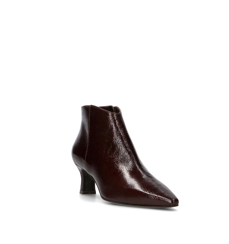 PHIL MELVIS Tronchetto donna marrone in pelle