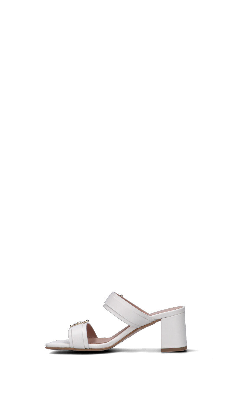 PHIL MELVIS Sandalo donna bianco in pelle
