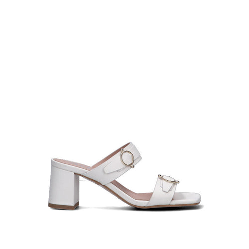 PHIL MELVIS Sandalo donna bianco in pelle