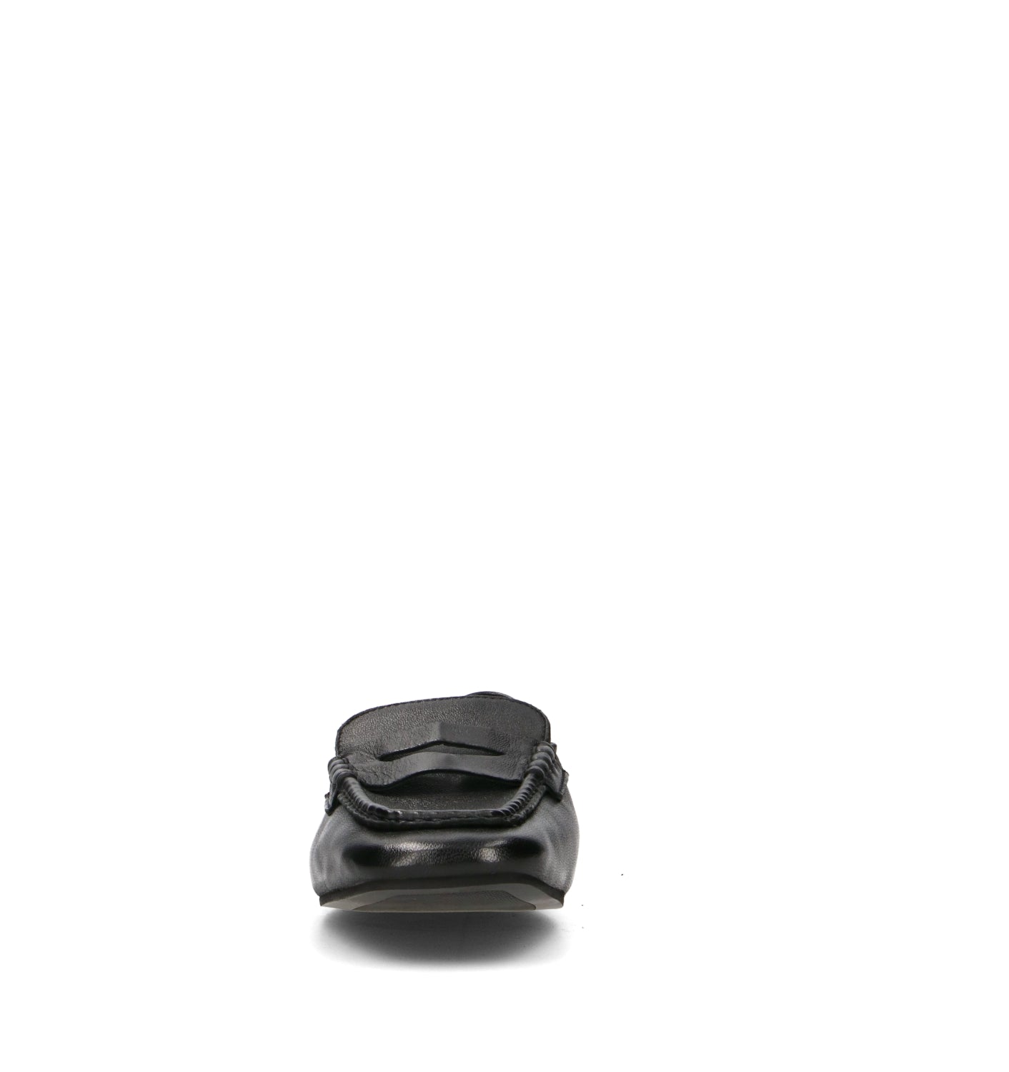 PHIL MELVIS Mocassino donna nero in pelle