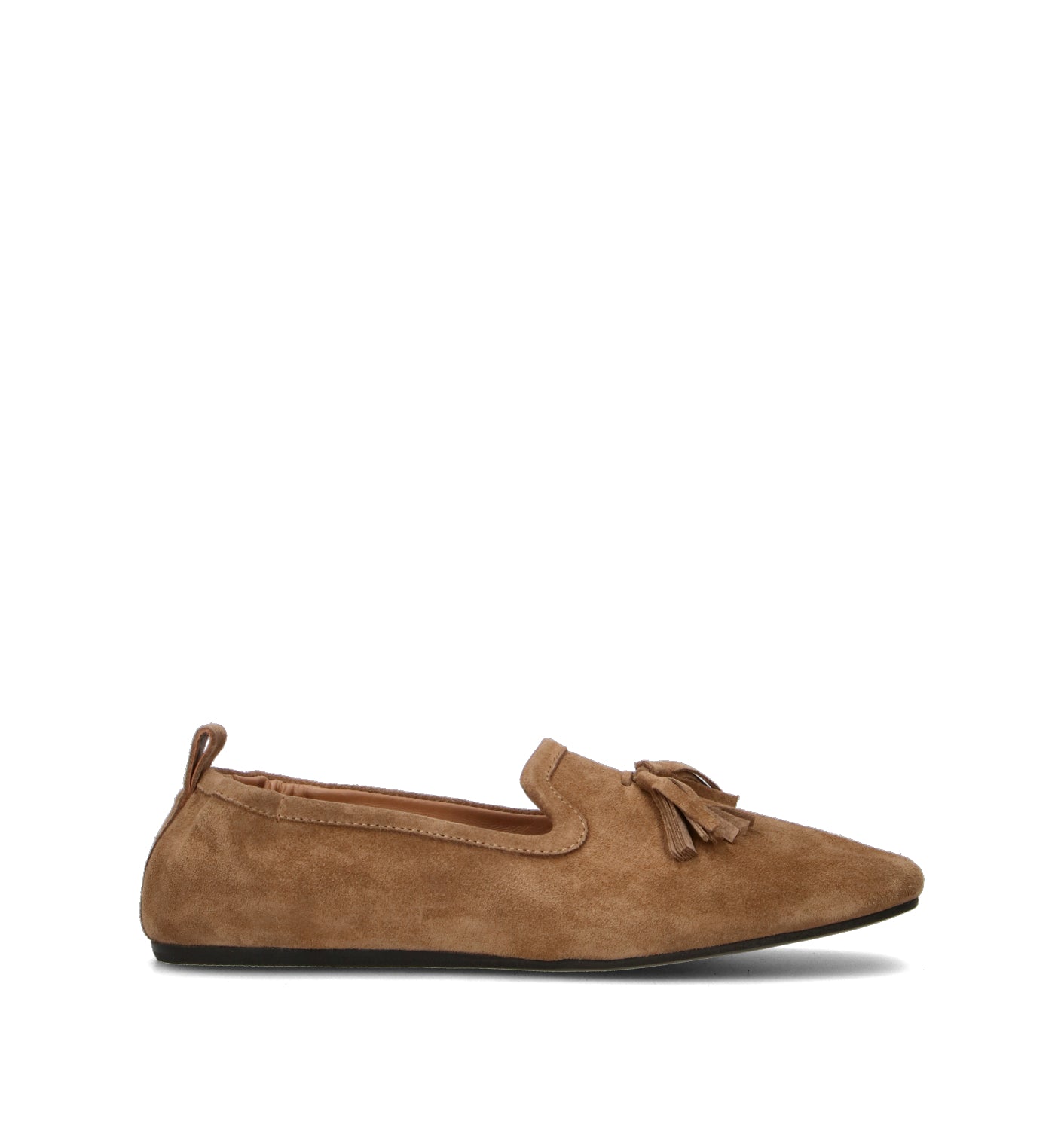 PHIL MELVIS Mocassino donna sabbia in suede