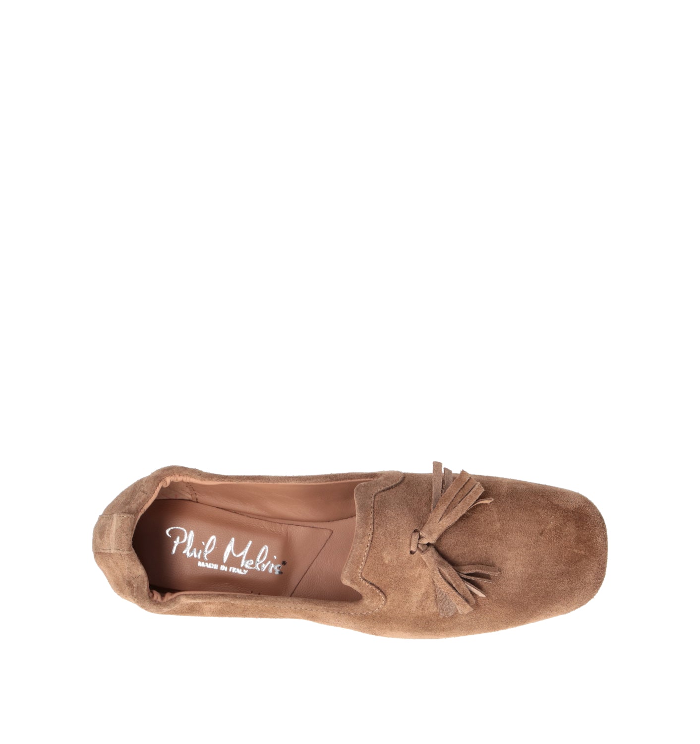 PHIL MELVIS Mocassino donna sabbia in suede