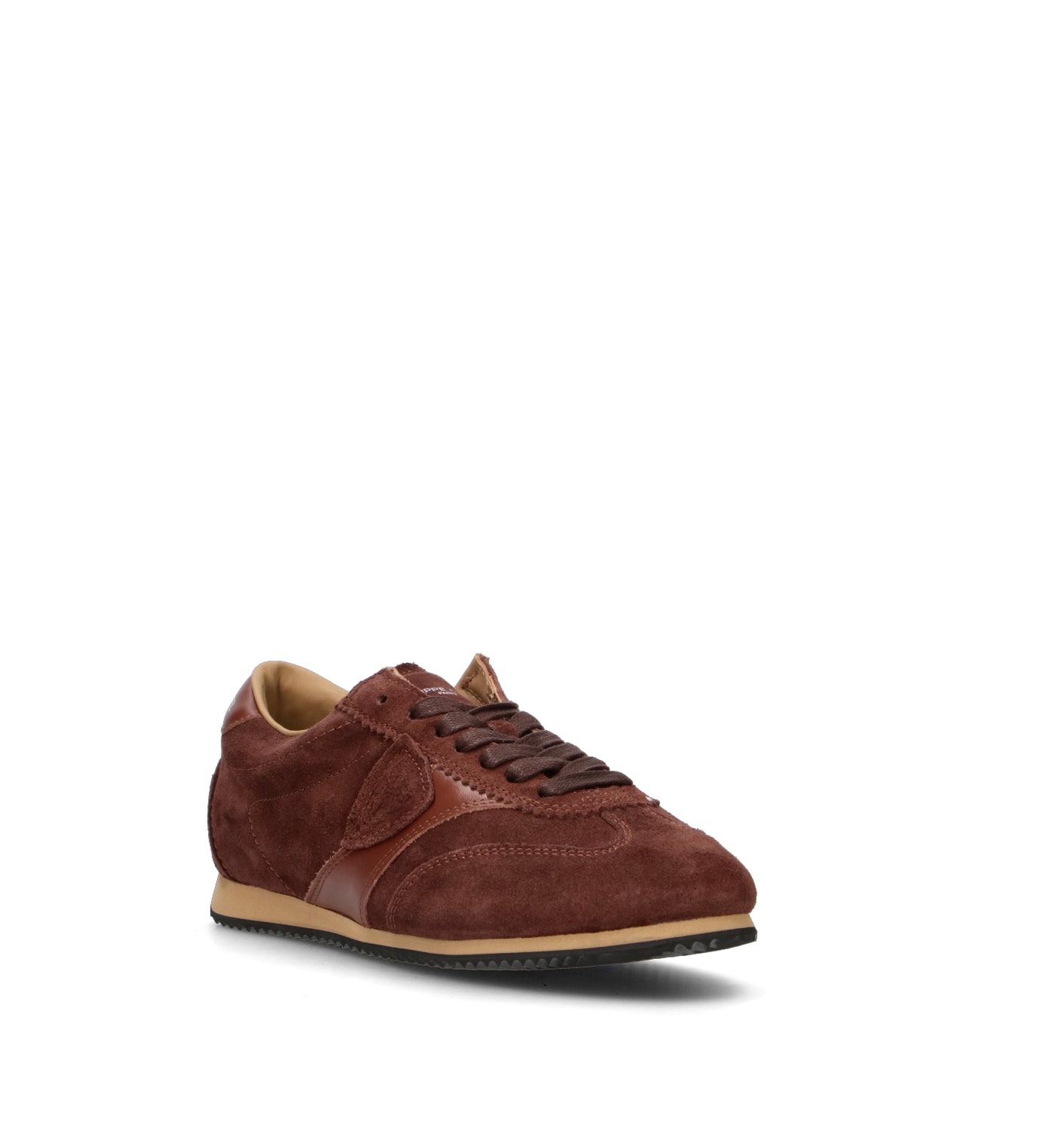 PHILIPPE MODEL Sneaker donna marrone in suede
