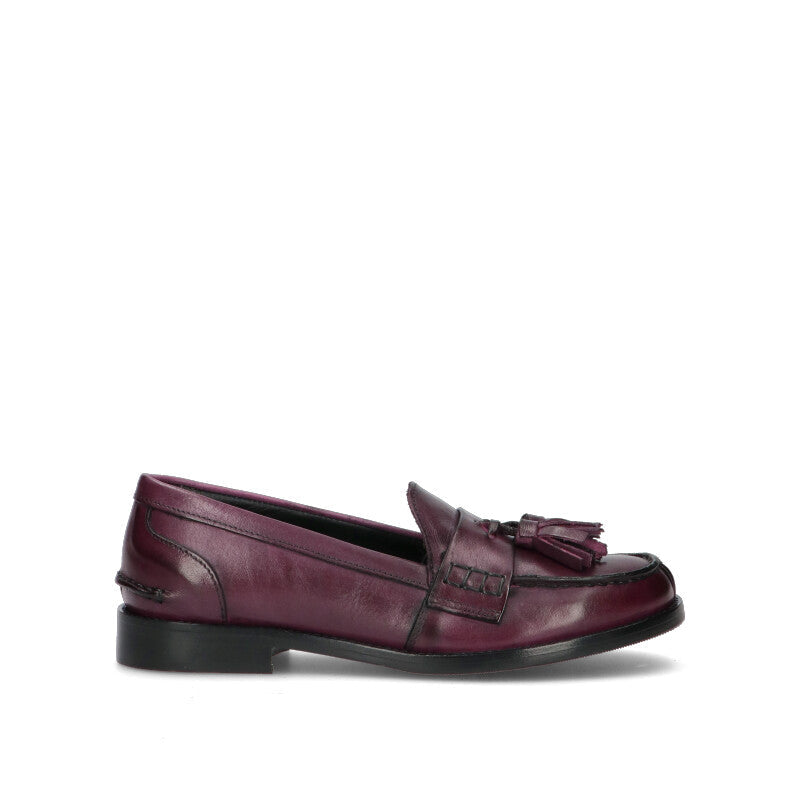 DOROTHYD Mocassino donna burgundy in pelle