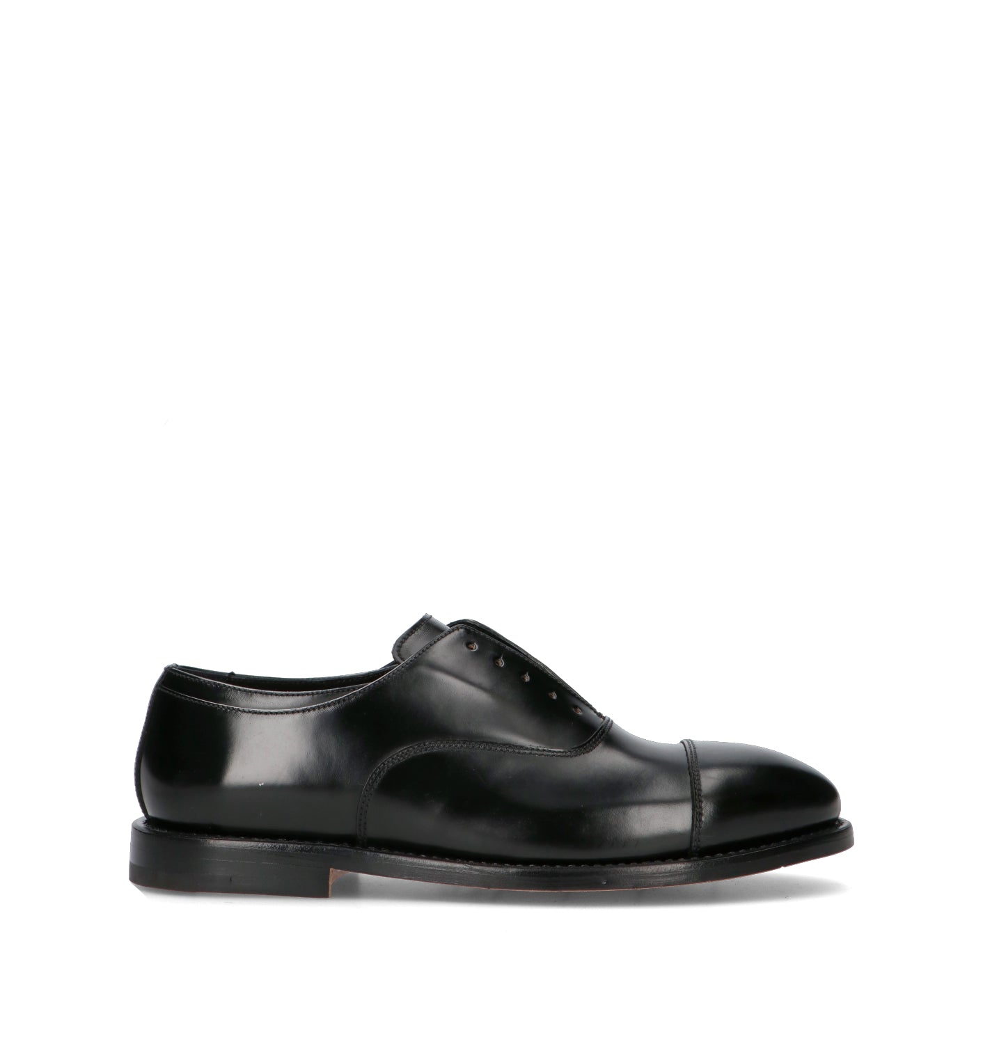 PREMIATA Stringata uomo nera in pelle