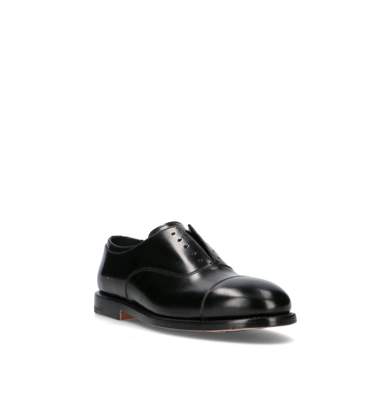 PREMIATA Stringata uomo nera in pelle