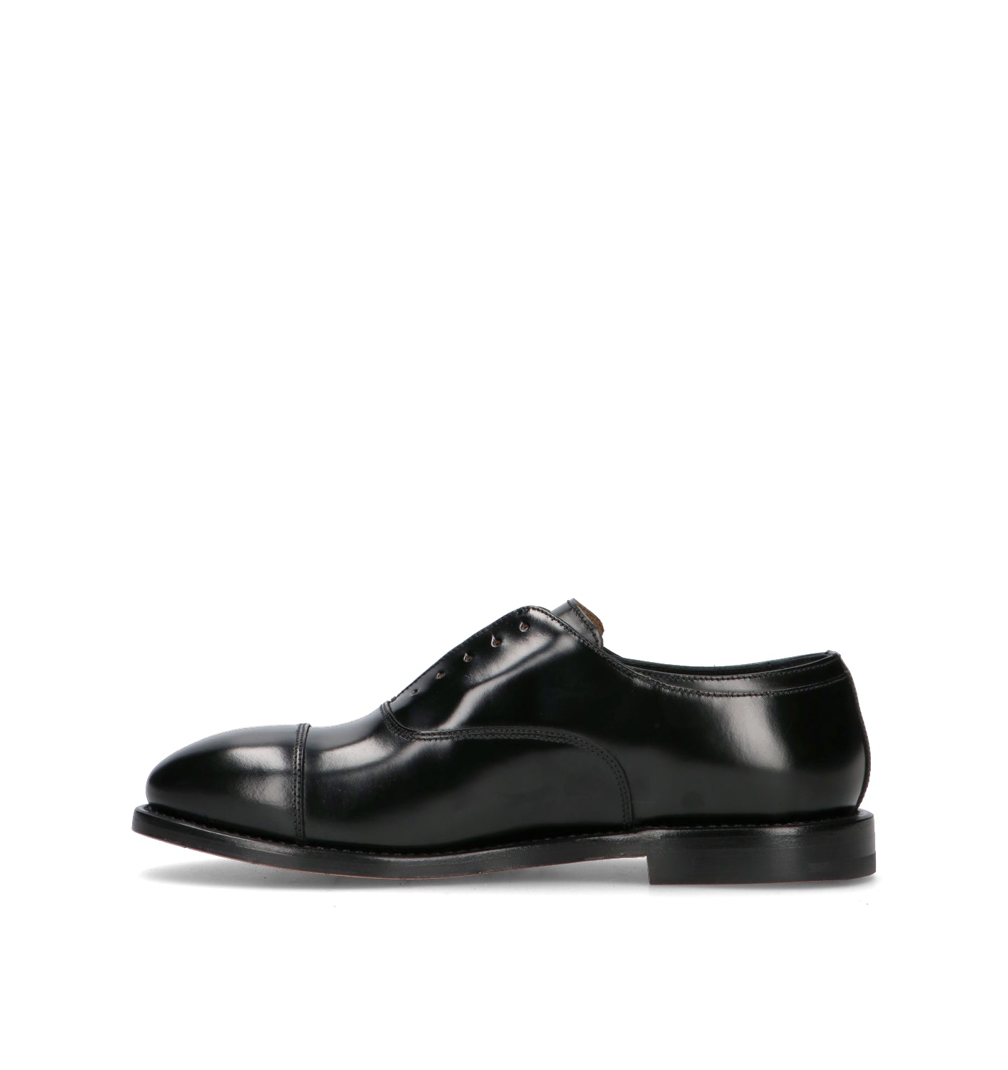 PREMIATA Stringata uomo nera in pelle