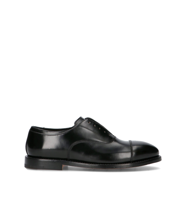 PREMIATA Stringata uomo nera in pelle