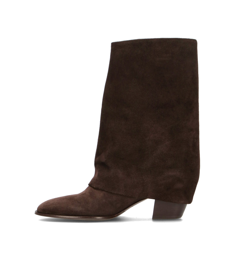 SERGIO LEVANTESI Tronchetto donna marrone in suede