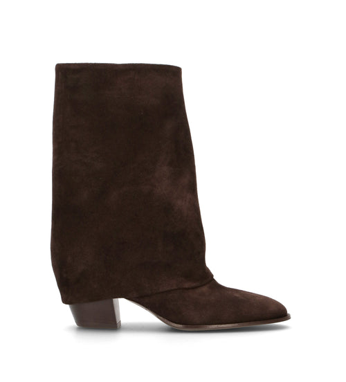 SERGIO LEVANTESI Tronchetto donna marrone in suede