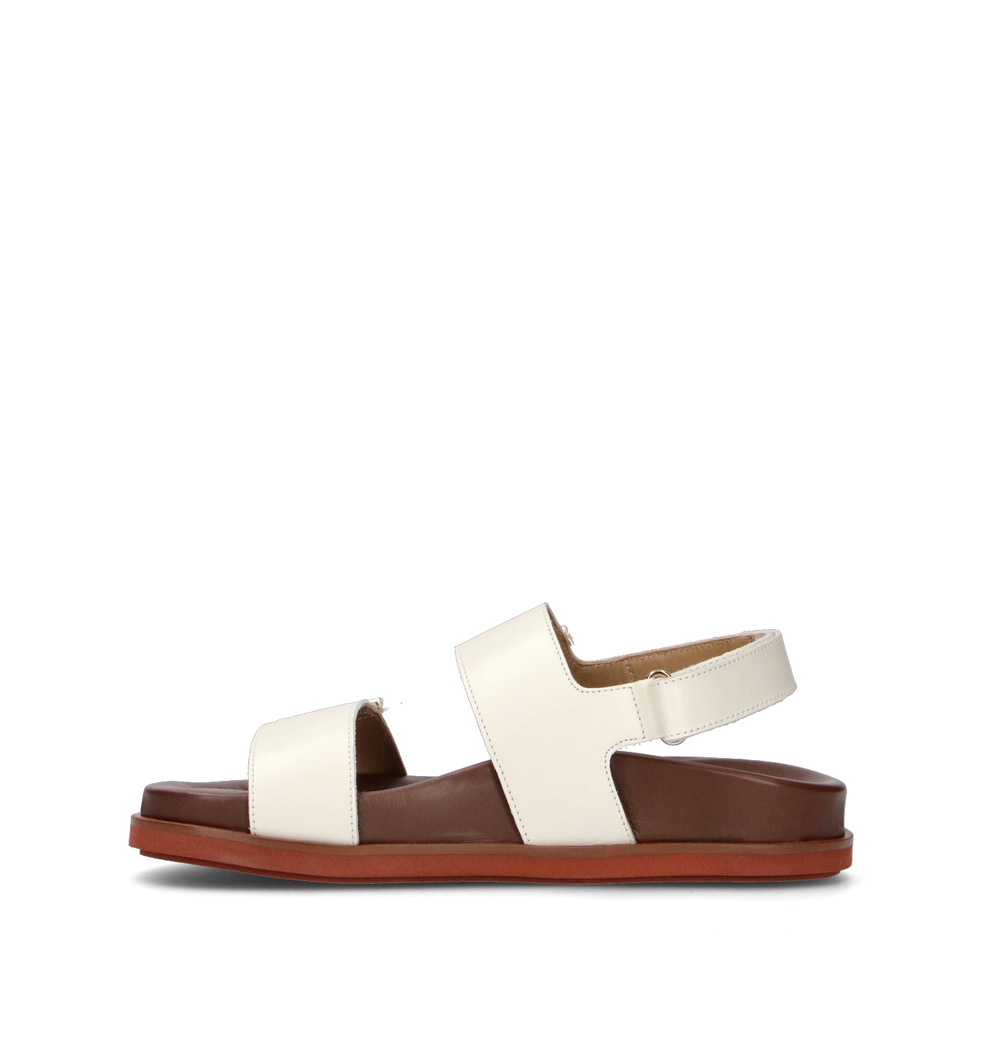 LORENZO MARI Sandalo donna latte in pelle