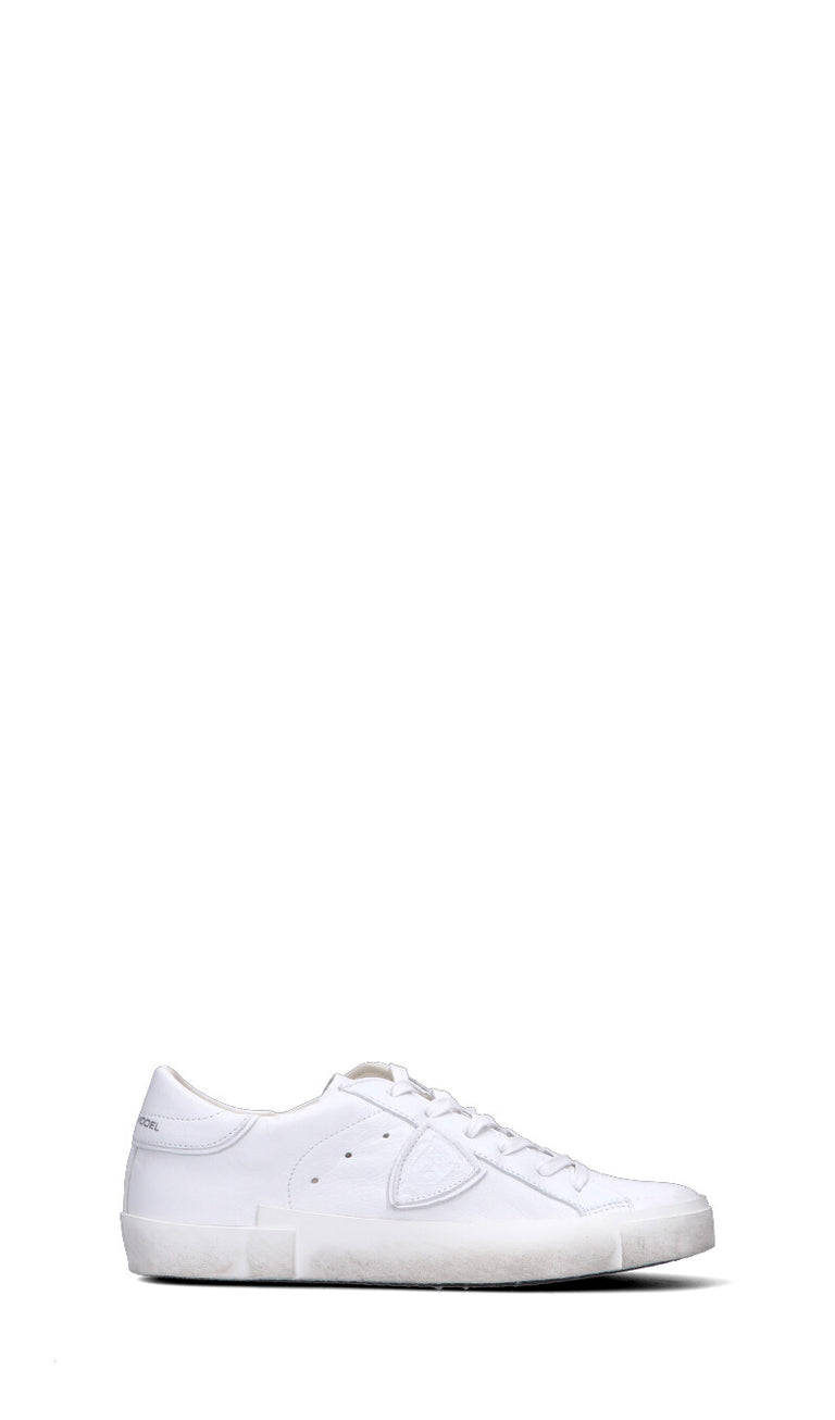 PHILIPPE MODEL Sneaker donna bianca in pelle