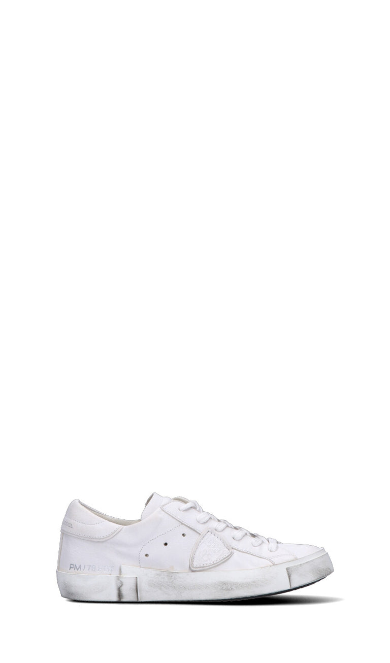 PHILIPPE MODEL Sneaker donna bianca in pelle