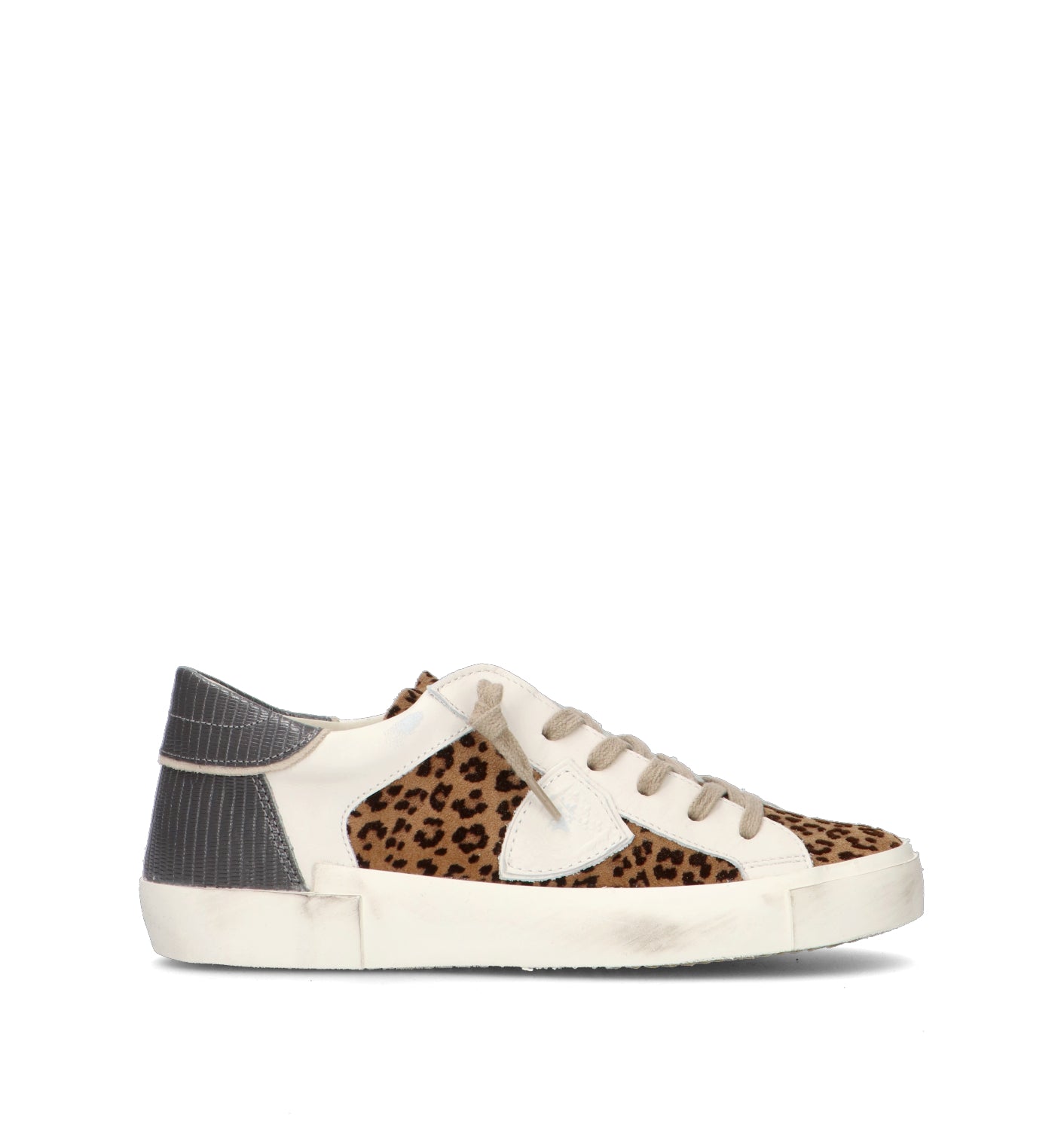 PHILIPPE MODEL Sneaker donna bianca/maculata