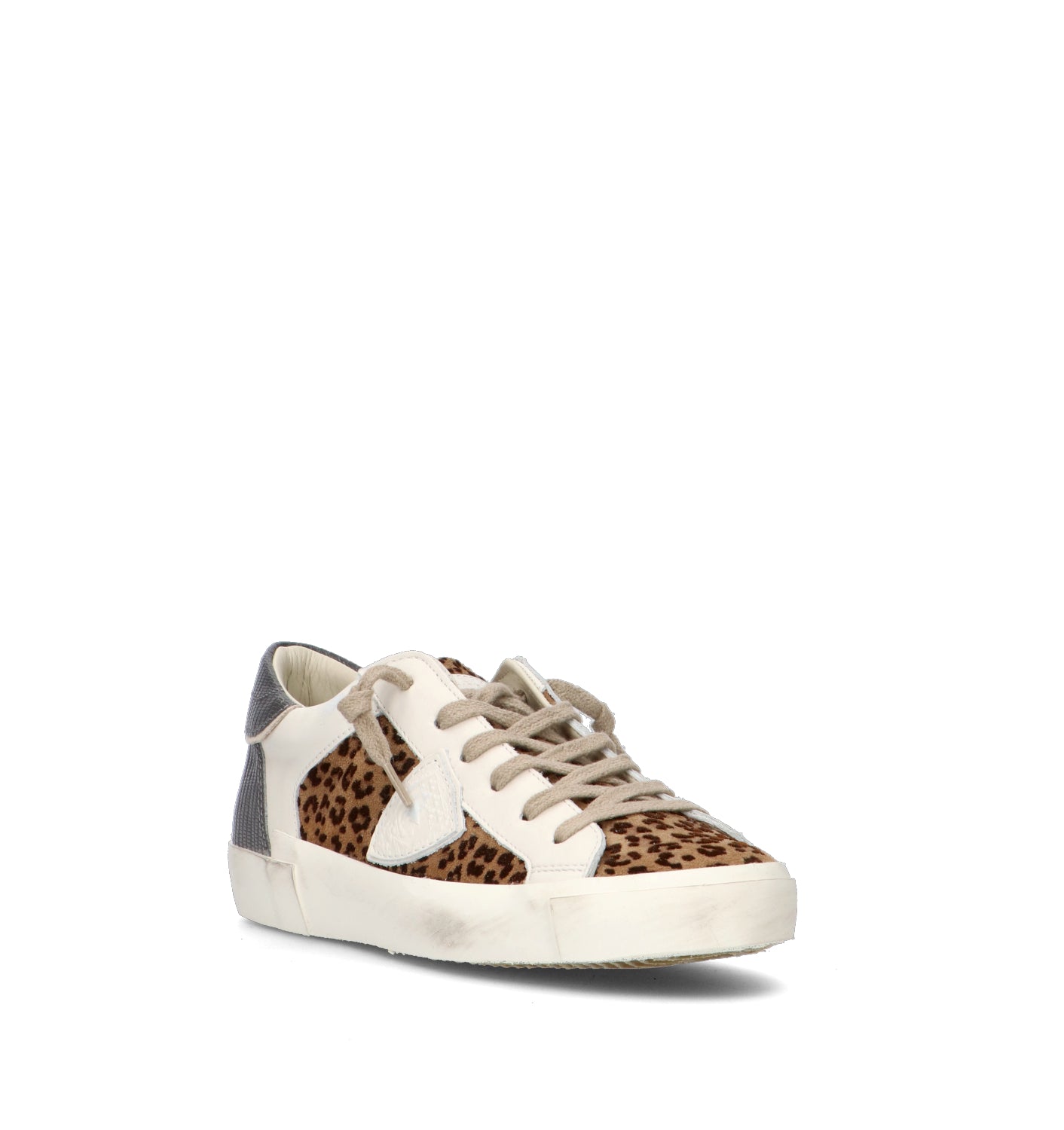 PHILIPPE MODEL Sneaker donna bianca/maculata