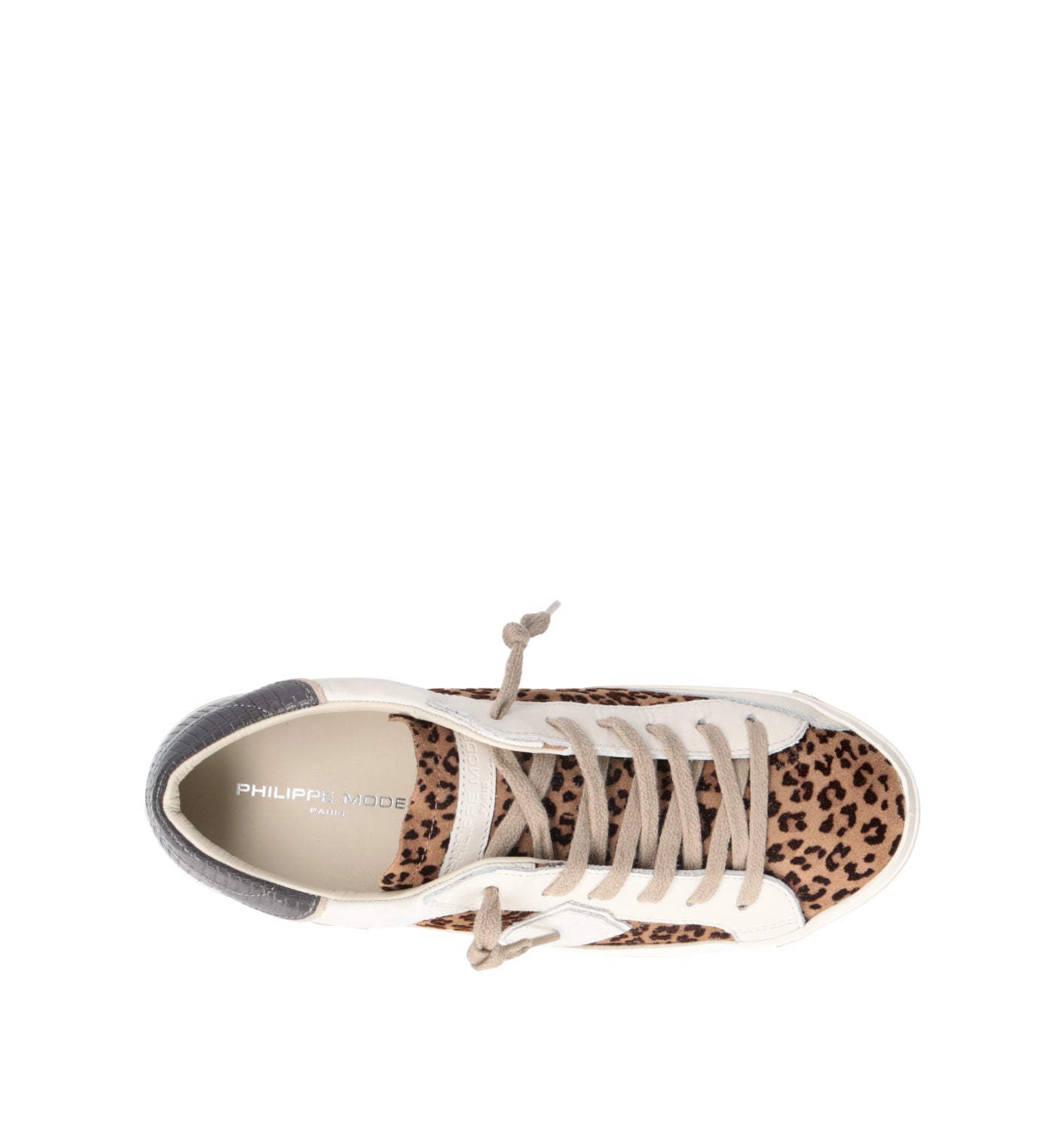 PHILIPPE MODEL Sneaker donna bianca/maculata