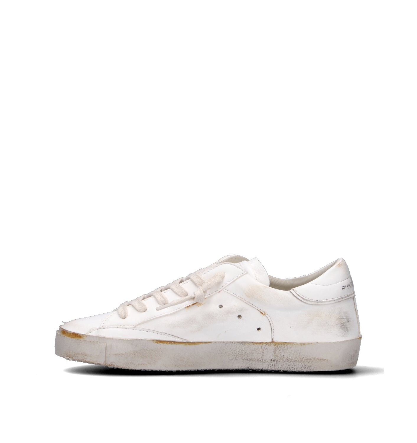 PHILIPPE MODEL Sneaker donna bianca in pelle