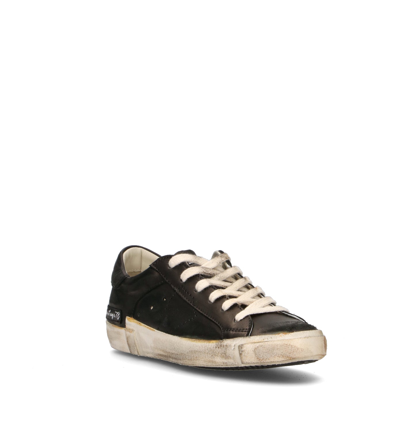 PHILIPPE MODEL Sneaker donna nera in pelle