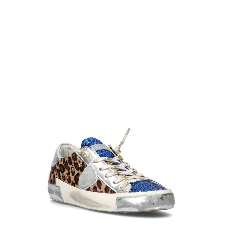 PHILIPPE MODEL Sneaker donna maculata in cavallino