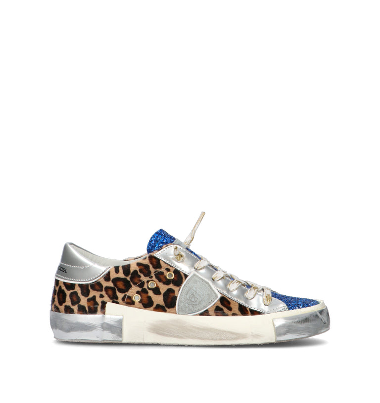 PHILIPPE MODEL Sneaker donna maculata in cavallino