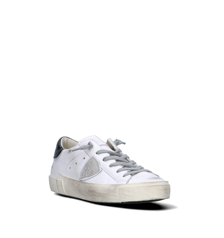 PHILIPPE MODEL Sneaker donna bianca in pelle