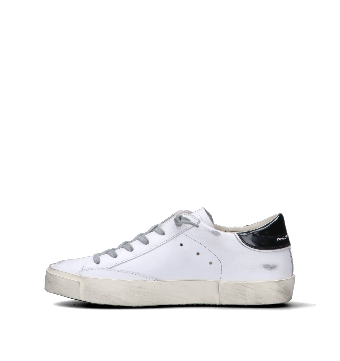 PHILIPPE MODEL Sneaker donna bianca in pelle