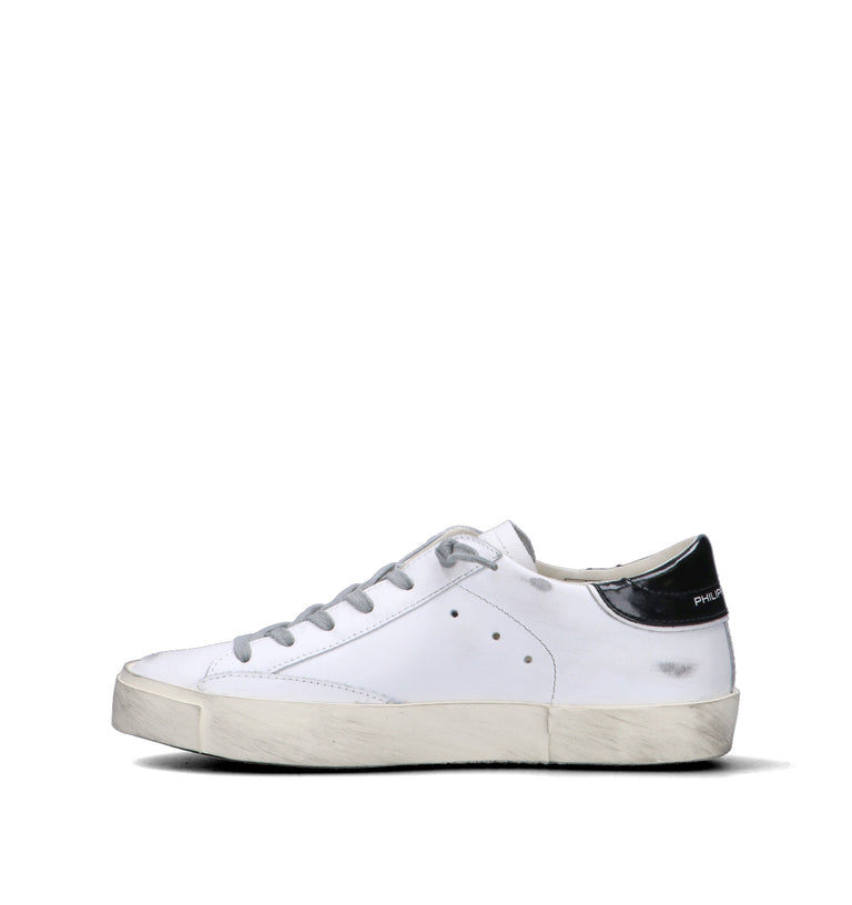 PHILIPPE MODEL Sneaker donna bianca in pelle
