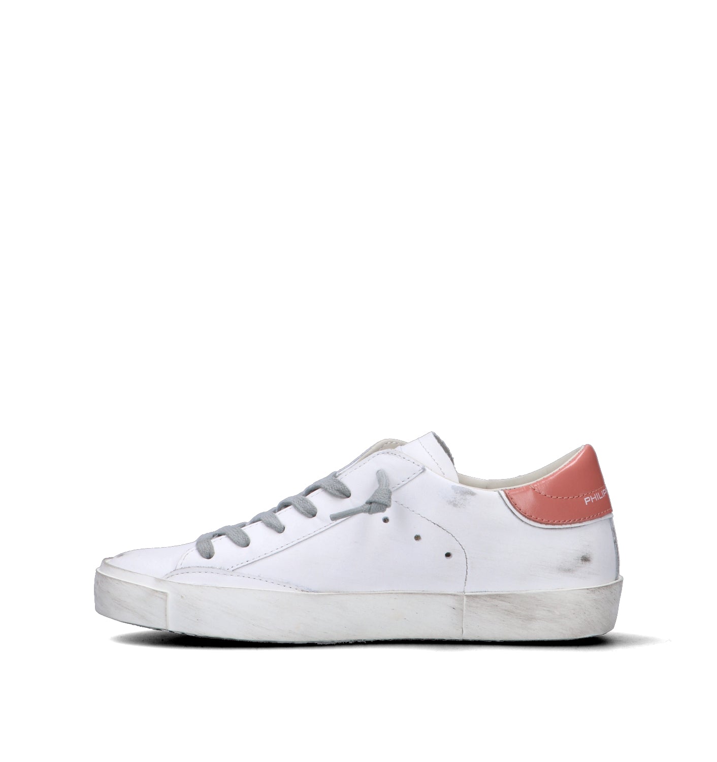 PHILIPPE MODEL Sneaker donna bianca in pelle