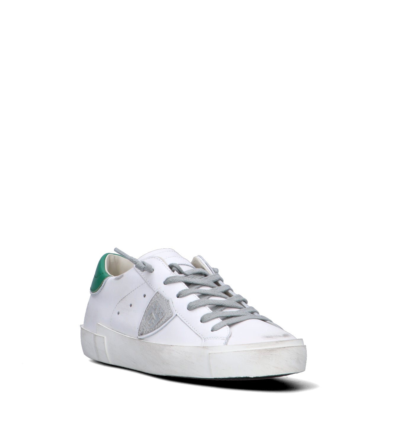 PHILIPPE MODEL Sneaker donna bianca in pelle