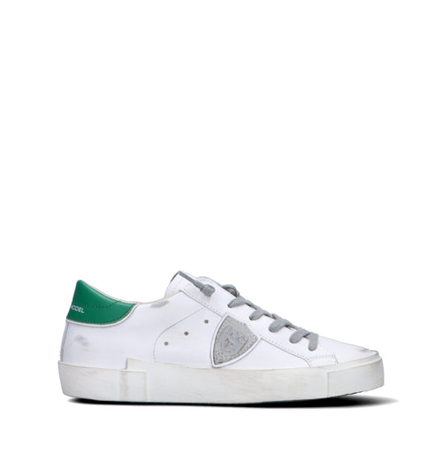 PHILIPPE MODEL Sneaker donna bianca in pelle