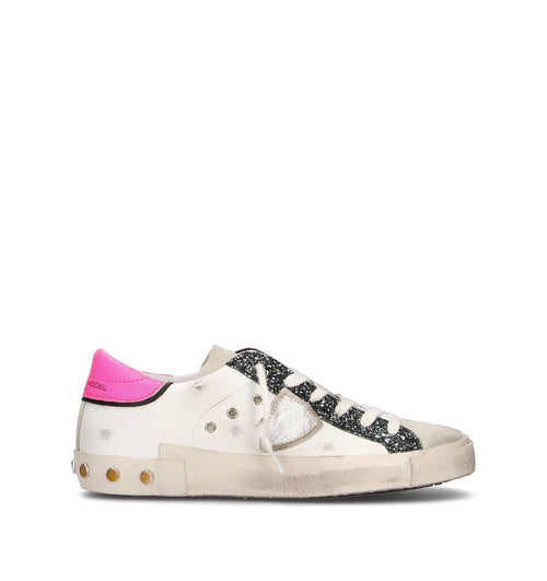 PHILIPPE MODEL Sneaker donna bianca/rosa