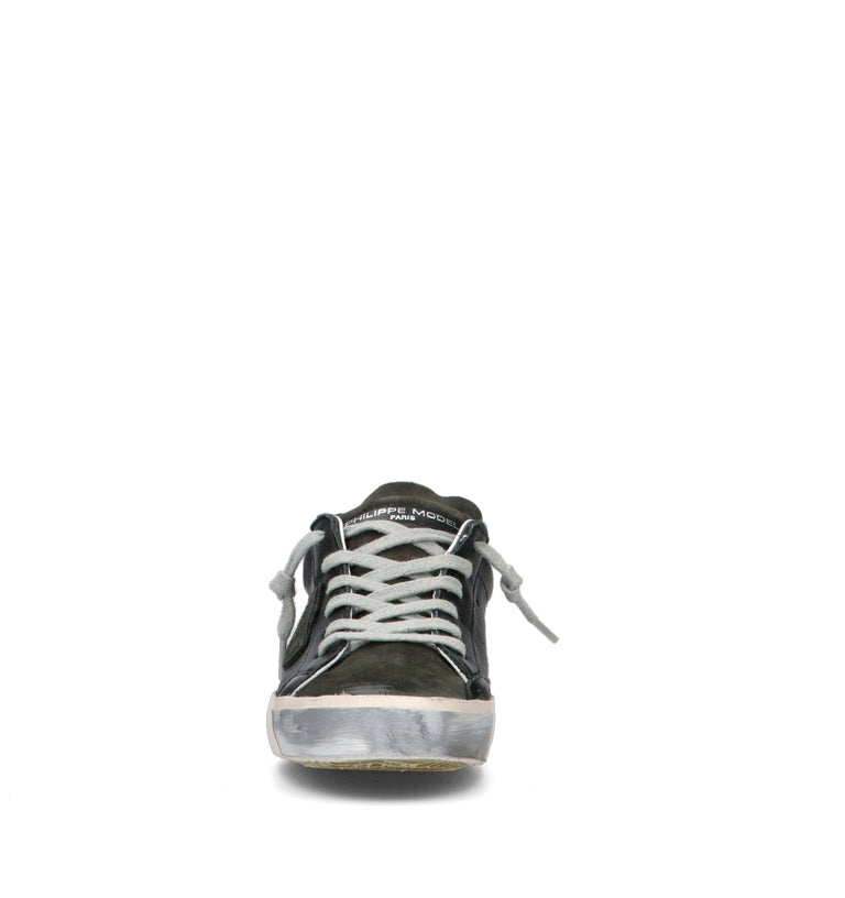 PHILIPPE MODEL Sneaker donna nera in pelle