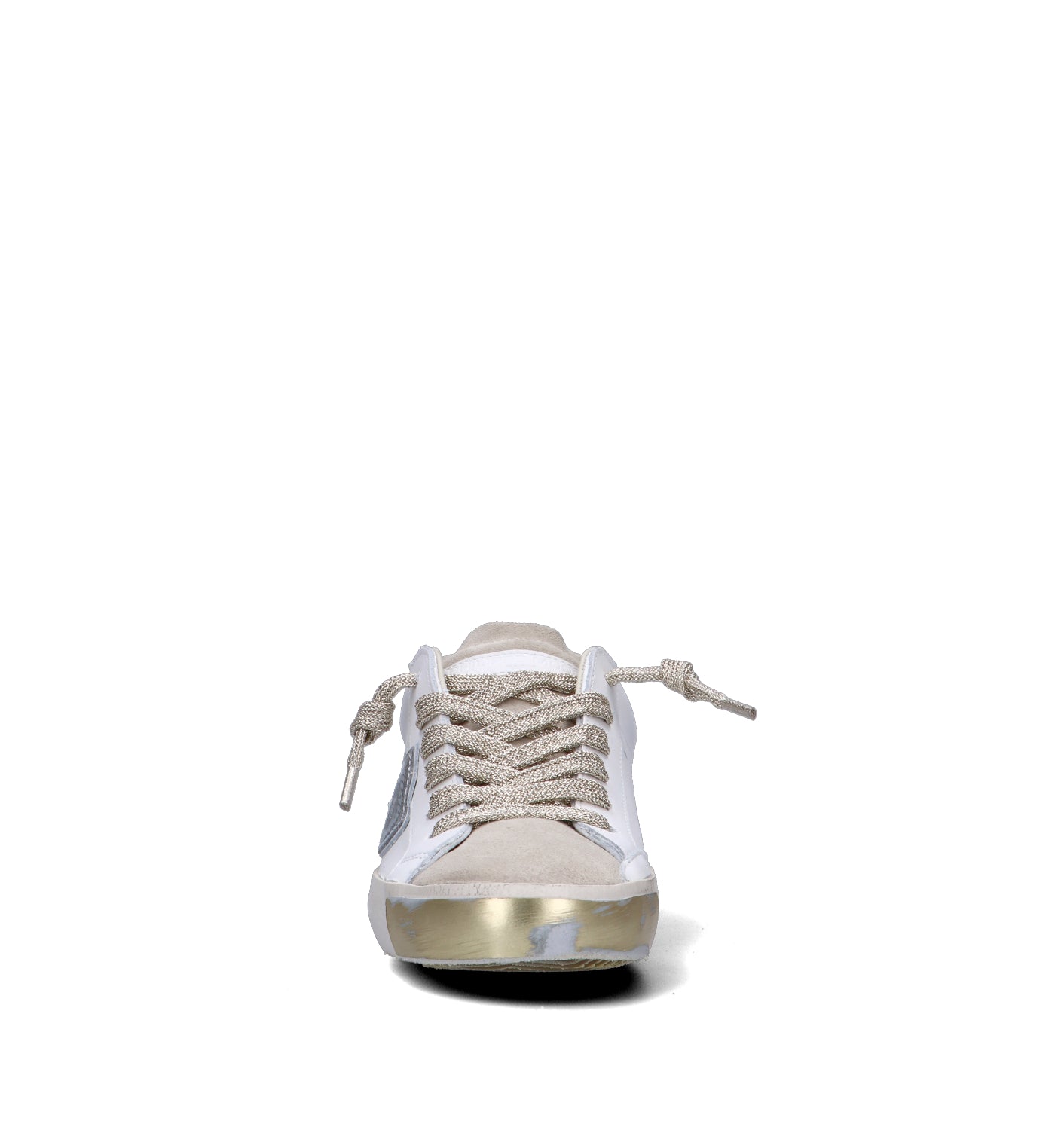 PHILIPPE MODEL Sneaker donna bianca/oro