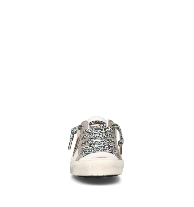 PHILIPPE MODEL Sneaker donna bianca in pelle