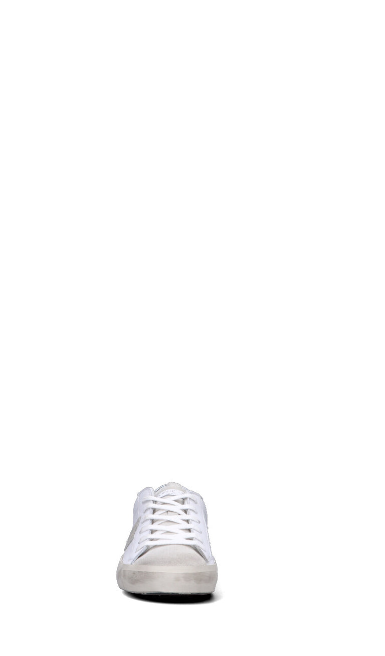 PHILIPPE MODEL Sneaker donna bianca/argento in pelle