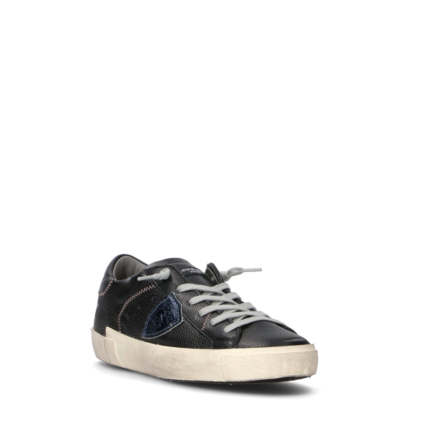 PHILIPPE MODEL Sneaker donna nera in pelle