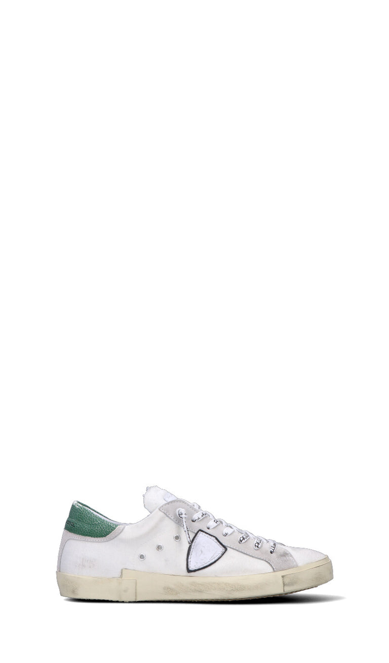 PHILIPPE MODEL Sneaker uomo bianca/verde
