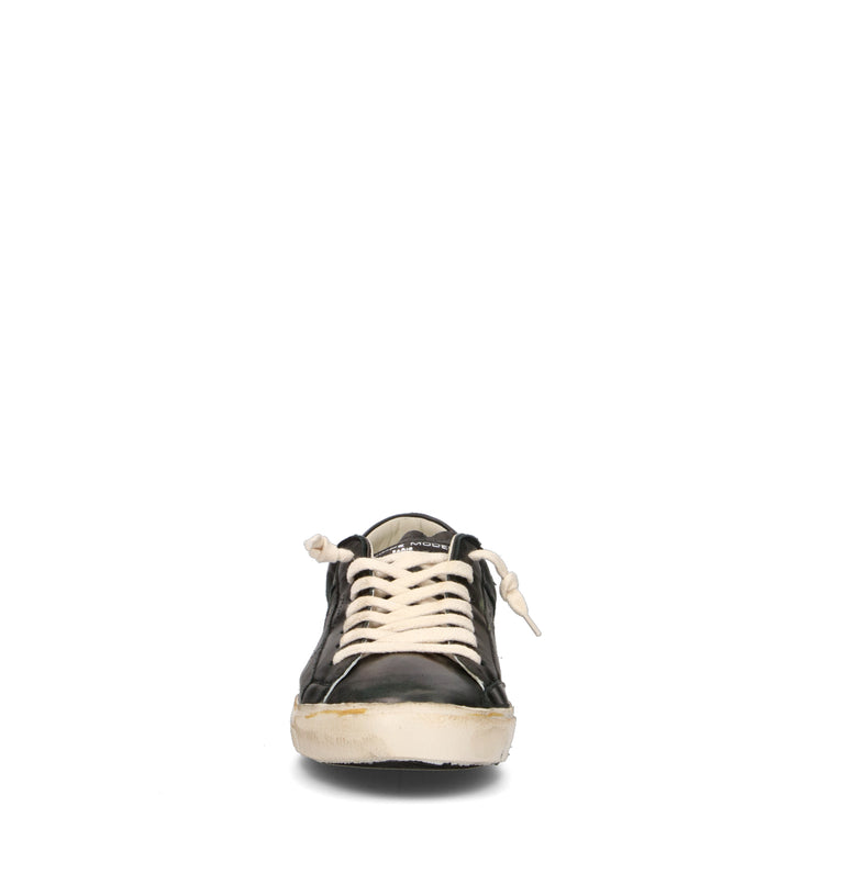 PHILIPPE MODEL Sneaker donna nera in pelle
