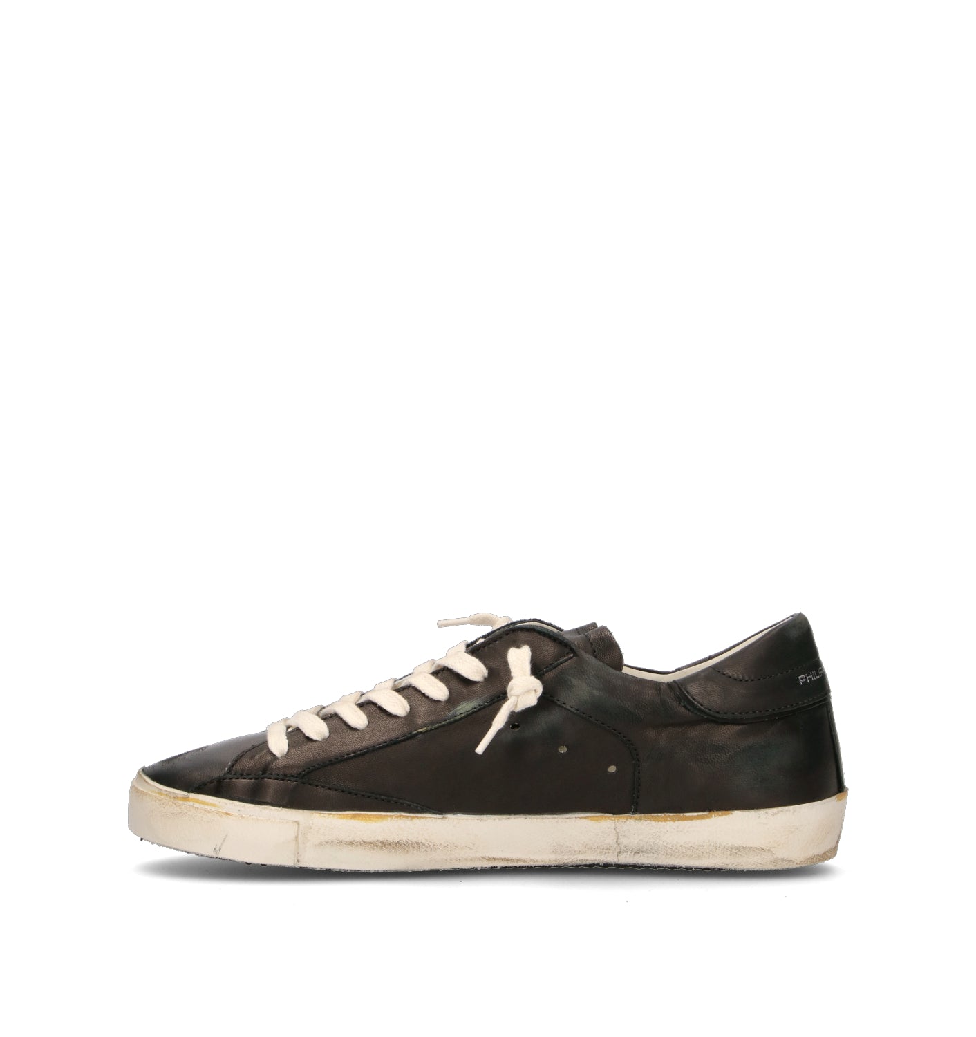 PHILIPPE MODEL Sneaker donna nera in pelle