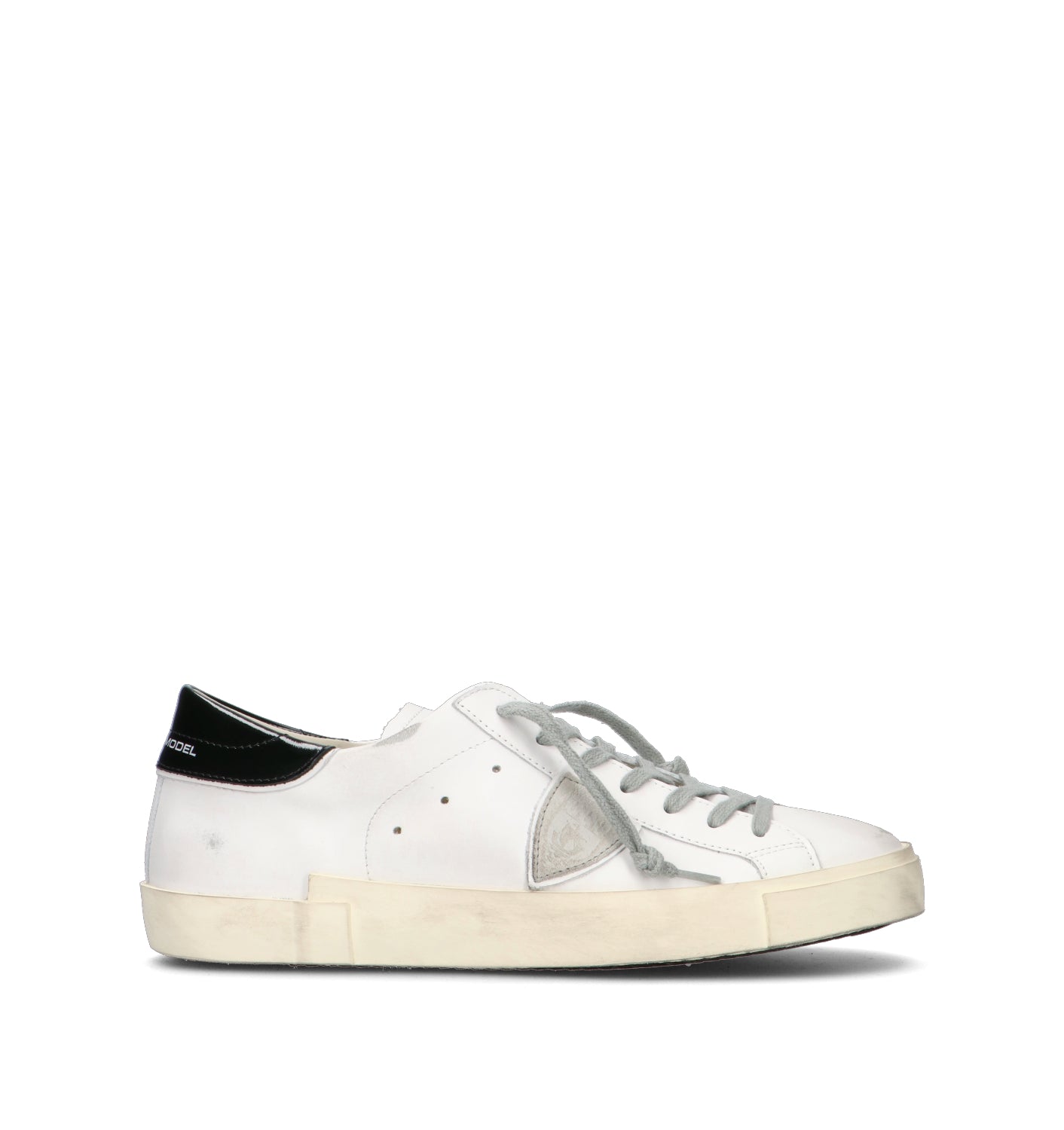 PHILIPPE MODEL Sneaker uomo bianca in pelle