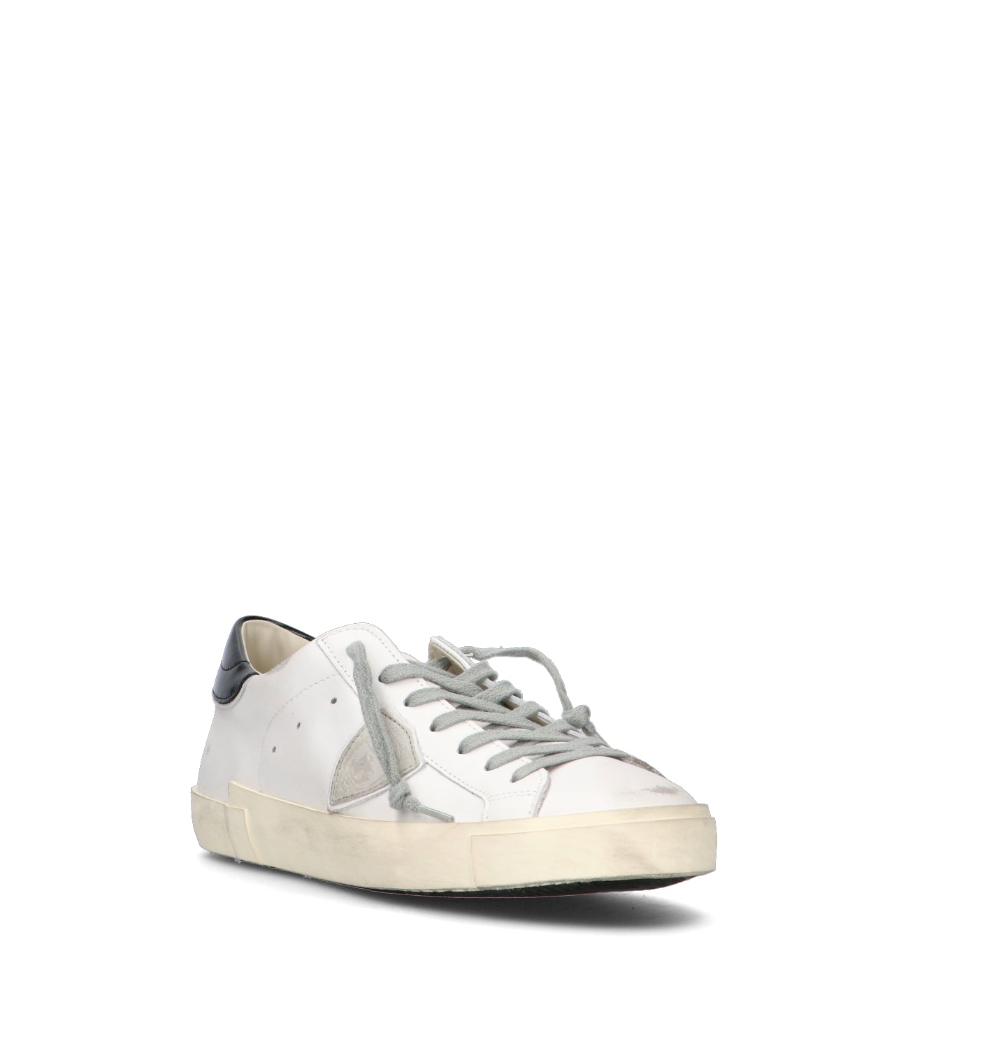 PHILIPPE MODEL Sneaker uomo bianca in pelle