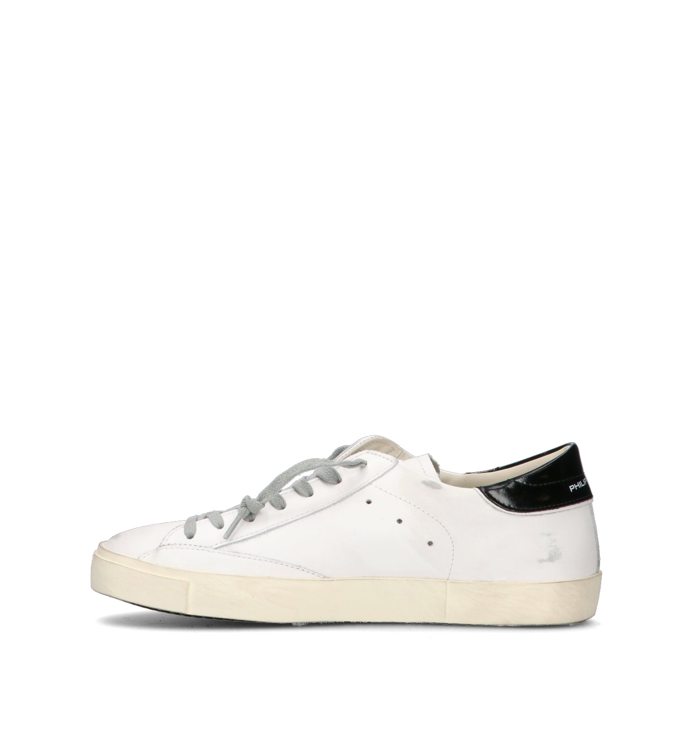 PHILIPPE MODEL Sneaker uomo bianca in pelle