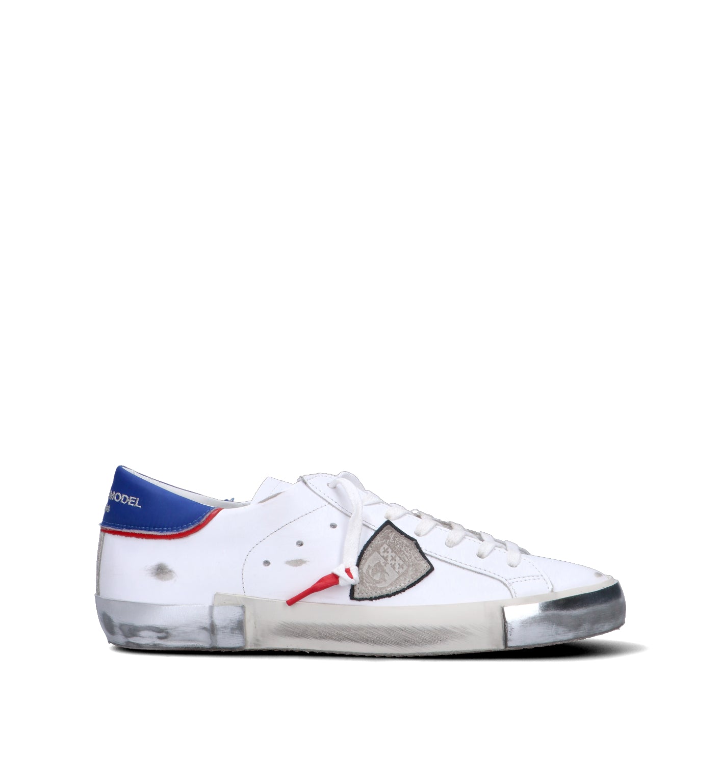 PHILIPPE MODEL Sneaker uomo bianca in pelle