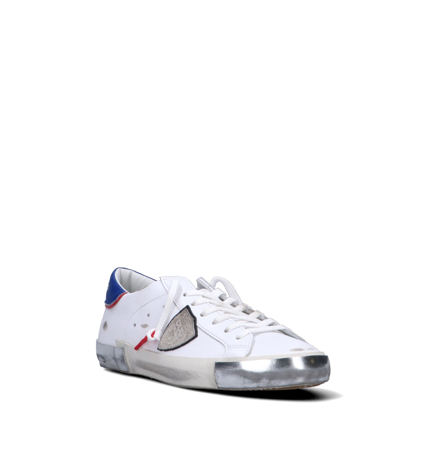 PHILIPPE MODEL Sneaker uomo bianca in pelle