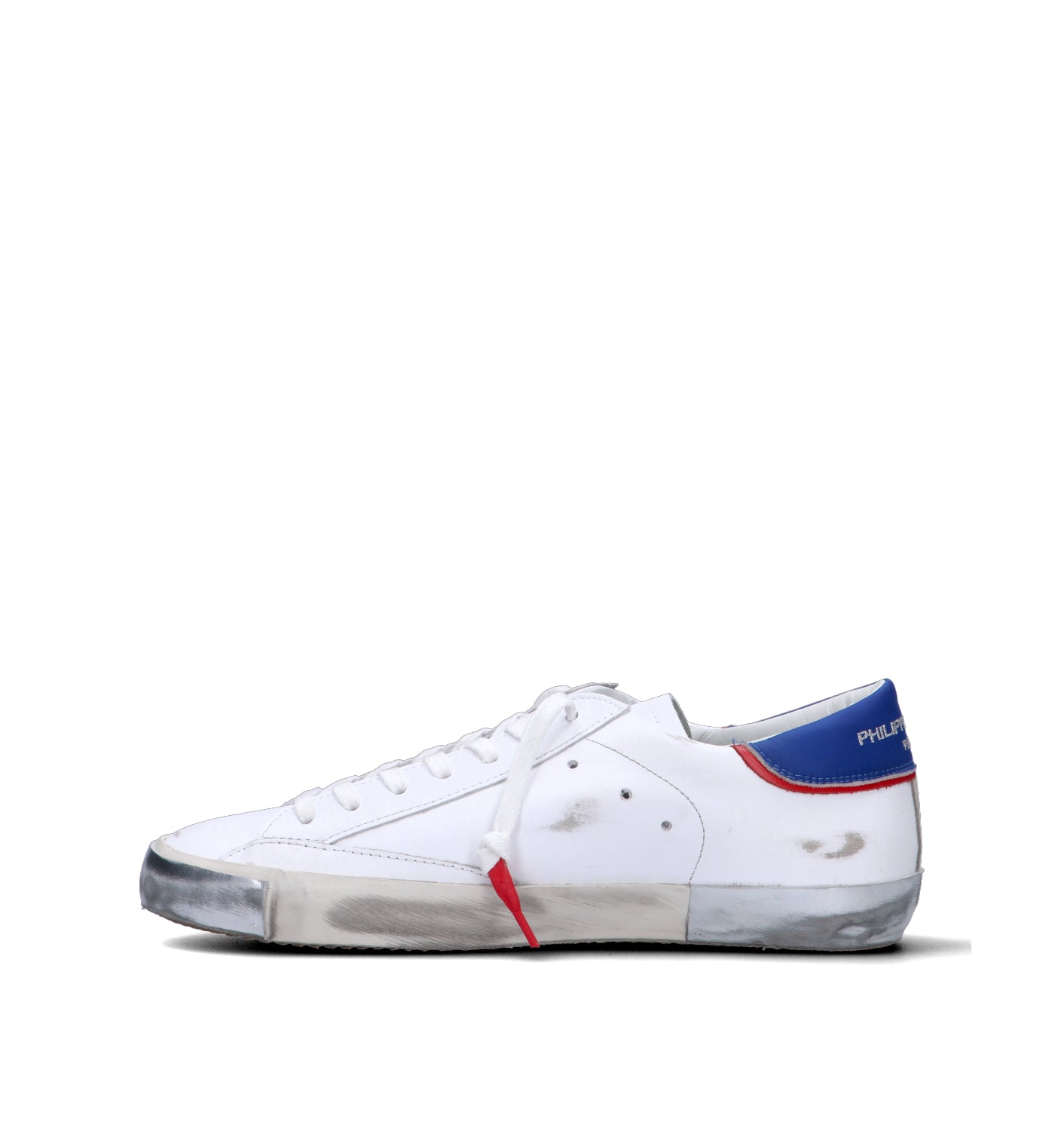 PHILIPPE MODEL Sneaker uomo bianca in pelle